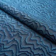 Load image into Gallery viewer, Schumacher Zambezi Velvet Fabric 83022 Slate Blue