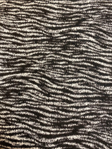 Stout Sunbrella Holden Black White Reversible Animal Pattern Upholstery Fabric WHS 5121