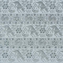 Load image into Gallery viewer, Schumacher Animali Fabric 83120 / Slate Blue