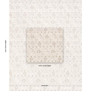 Schumacher Animali Fabric 83121 / Stone