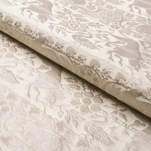 Schumacher Animali Fabric 83121 / Stone