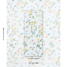 Load image into Gallery viewer, Schumacher Georgia Vine Fabric 83151 Sky