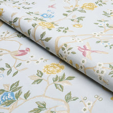 Load image into Gallery viewer, Schumacher Georgia Vine Fabric 83151 Sky