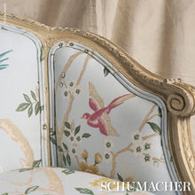 Load image into Gallery viewer, Schumacher Georgia Vine Fabric 83151 Sky