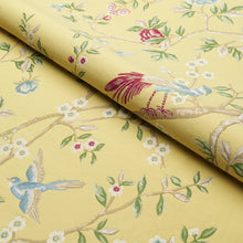 Load image into Gallery viewer, Schumacher Georgia Vine Fabric 83152 Soft Yellow