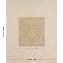 Load image into Gallery viewer, Schumacher Voussoir Moderne Fabric 83162 Sand