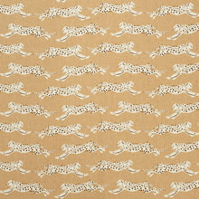 Load image into Gallery viewer, Pair of Custom Made Schumacher Leaping Leopards Pillow Covers - Both Sides