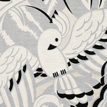 Load image into Gallery viewer, Schumacher Parrots Moderne Fabric 83181 Dove