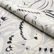 Load image into Gallery viewer, Schumacher Parrots Moderne Fabric 83181 Dove