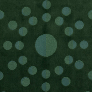 Schumacher Moon Phase Velvet Fabric 83190 / Green