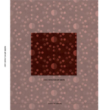 Load image into Gallery viewer, Schumacher Moon Phase Velvet Fabric 83191 / Red