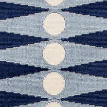 Load image into Gallery viewer, Schumacher Backgammon Cut Velvet  Fabric 83200  / Blue