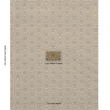 Load image into Gallery viewer, Schumacher Bees Knees Cut Velvet Fabric  83210 / Gold