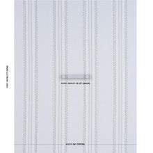 Load image into Gallery viewer, Schumacher Greco Stripe Fabric 83230  /  Chambray