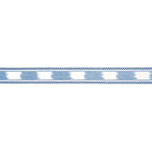 Load image into Gallery viewer, Schumacher Banyan Tape Narrow Trim 83241 / Sky