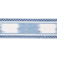 Load image into Gallery viewer, Schumacher Banyan Tape Narrow Trim 83241 / Sky