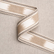 Load image into Gallery viewer, Schumacher Banyan Tape Narrow Trim 83243 / Sand