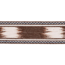 Load image into Gallery viewer, Schumacher Banyan Tape Narrow Trim 83244 / Brown