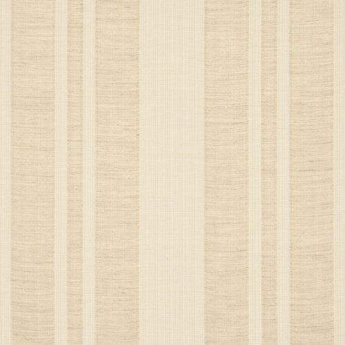 Schumacher Simon Wool Linen Stripe Fabric 83261 / Natural