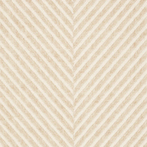 Schumacher Milo Wool Herringbone Fabric 83270 / Natural