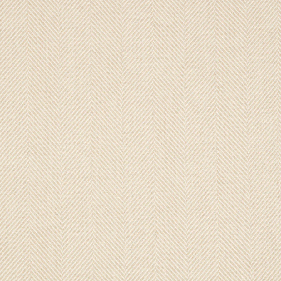 Schumacher Milo Wool Herringbone Fabric 83270 / Natural