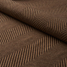 Load image into Gallery viewer, Schumacher Milo Wool Herringbone Fabric 83271 / Espresso