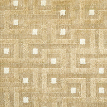 Load image into Gallery viewer, Schumacher Lalano Linen Velvet Fabric 83291 / Gold Patina