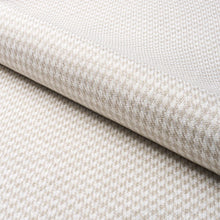 Load image into Gallery viewer, Schumacher Lotti Linen Houndstooth Fabric 83340 / Grey