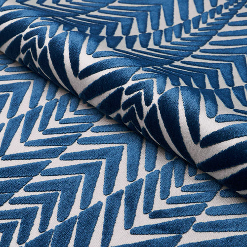 Perennials Reversible Star Blue Uph Fabric, Fabric Bistro, Columbia