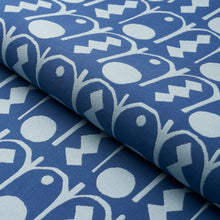Load image into Gallery viewer, Schumacher Downtown Fabric 83411 / Blues