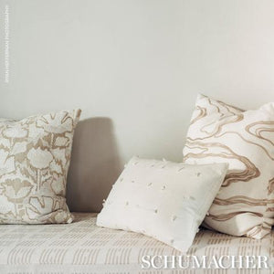 Schumacher  Wild Flower Fabric 83450 / Barley