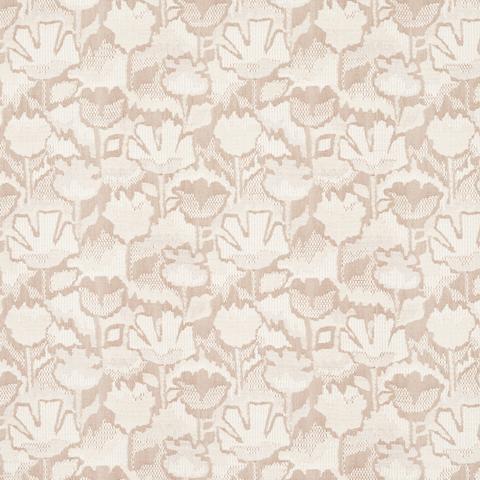 Schumacher  Wild Flower Fabric 83450 / Barley