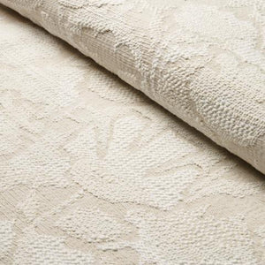 Schumacher  Wild Flower Fabric 83451 / Ivory