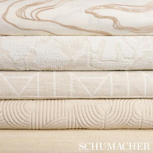 Schumacher Huckaby Sheer Fabric 83491 / Fawn