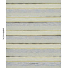 Load image into Gallery viewer, Schumacher Pikes Stripe Fabric 83501 / Aegean