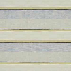 Schumacher Pikes Stripe Fabric 83501 / Aegean