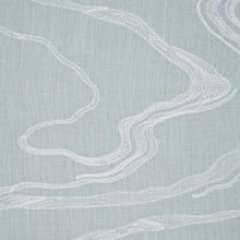 Load image into Gallery viewer, Schumacher Desert Wind Embroidery Fabric 83520 / Arctic