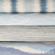 Load image into Gallery viewer, Schumacher Desert Wind Embroidery Fabric 83520 / Arctic