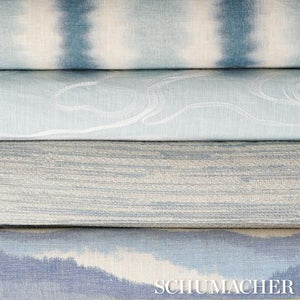 Schumacher Desert Wind Embroidery Fabric 83520 / Arctic