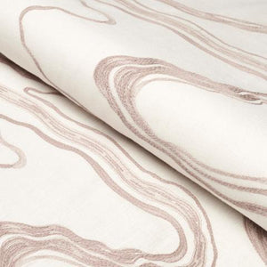 Schumacher Desert Wind Embroidery Fabric 83522 /  Sandstone