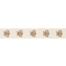 Load image into Gallery viewer, Schumacher Hubert&#39;s Bees Tape Trim  83532 / Ivory &amp; Gold
