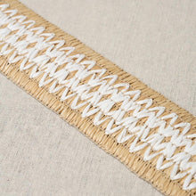 Load image into Gallery viewer, Schumacher Raphiinae Tape Trim 83550 / Natural