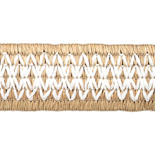 Load image into Gallery viewer, Schumacher Raphiinae Tape Trim 83550 / Natural