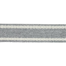 Load image into Gallery viewer, Schumacher Sullivan Tape Narrow Indoor/Outdoor Trim 83671 / Grey