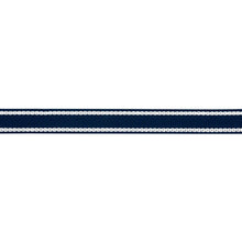 Load image into Gallery viewer, Schumacher Sullivan Tape Narrow Indoor/Outdoor Trim 83673 / Navy