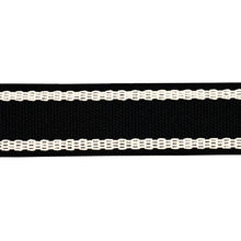 Load image into Gallery viewer, Schumacher Sullivan Tape Narrow Indoor/Outdoor Trim 83674 / Black