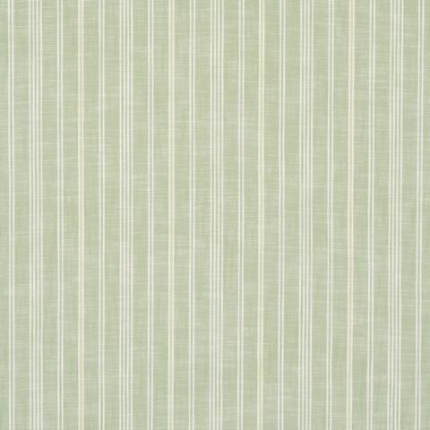 Schumacher Lucy Stripe Fabric 83714 / Leaf Green