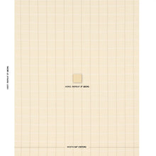Load image into Gallery viewer, Schumacher Frannie Windowpane Fabric 83780 Camel
