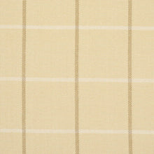 Load image into Gallery viewer, Schumacher Frannie Windowpane Fabric 83780 Camel
