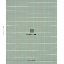 Load image into Gallery viewer, Schumacher Frannie Windowpane Fabric 83783 Green